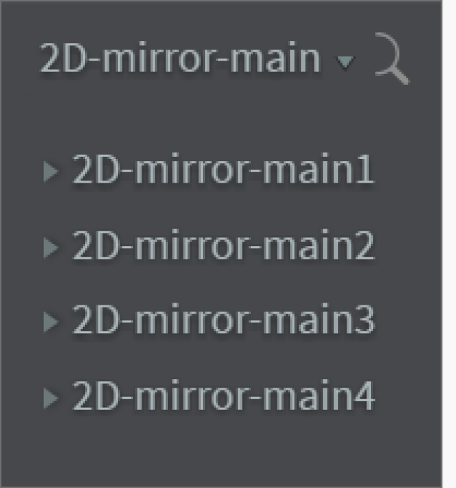 This is the file list for “2D-mirror-main,” the project file classification for Digital Data Portraits.